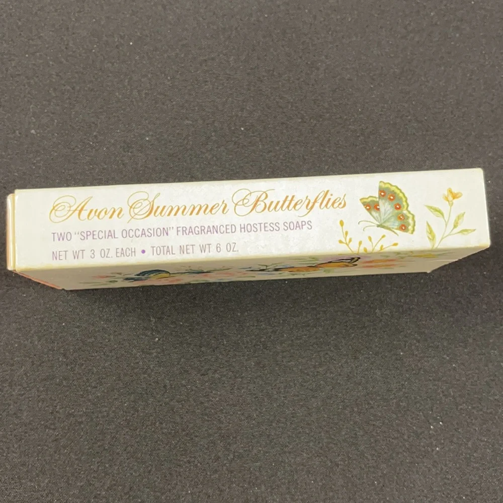 Vintage Avon Summer Butterflies Fragranced Soaps